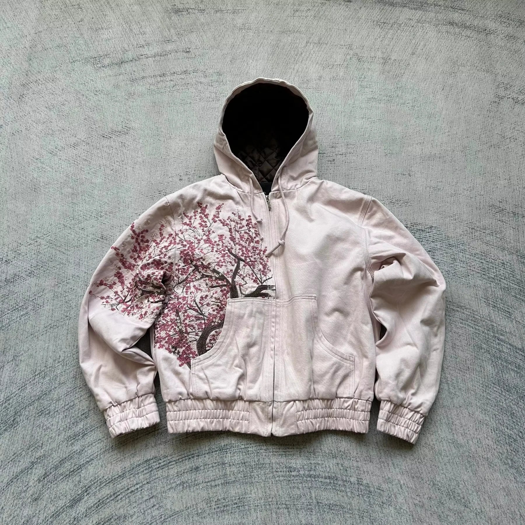 Virello - Pink Sakura Tree Zipper