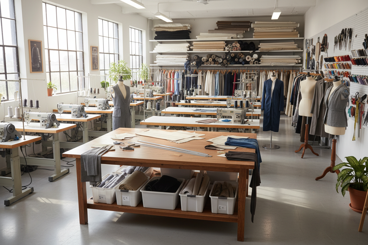 Naaistudio voor kleding